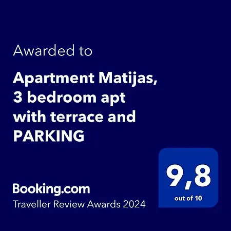 Апартаменти Matijas, 3 Bedroom With Terrace And Parking Спліт